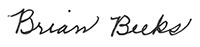 fake beeks signature